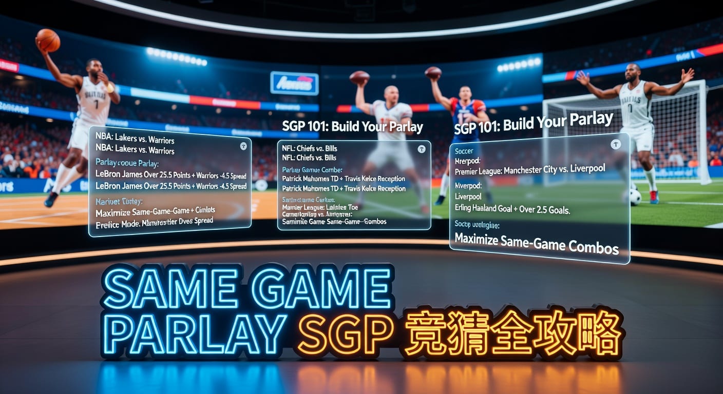 same game parlay SGP 乐鱼体育官网2026世界杯投注指南