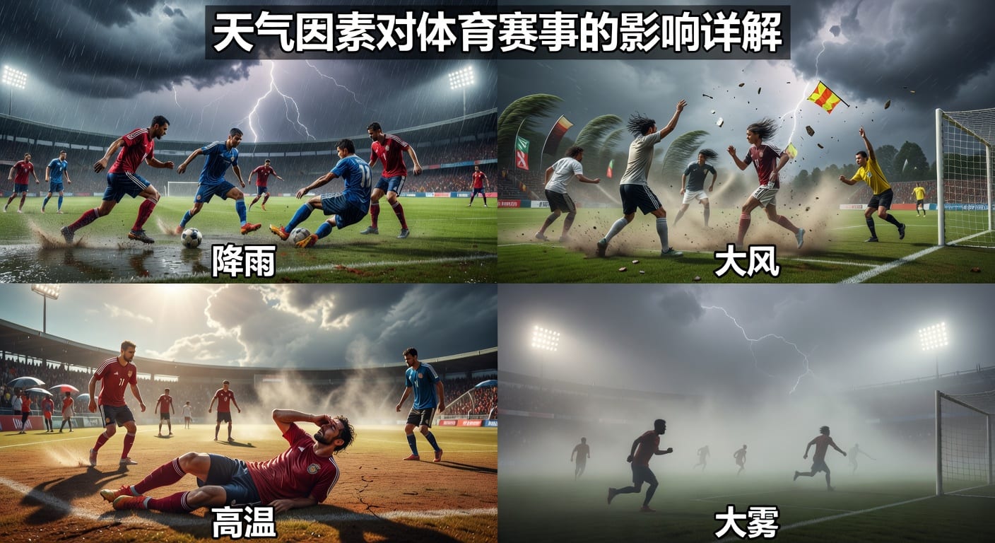 天气因素 weather factors：影响体育赛事与博彩决策深度解析