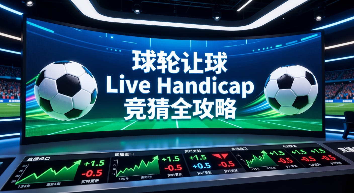 滚球让球 live handicap 实时盘口解读｜竞彩足球APP推荐