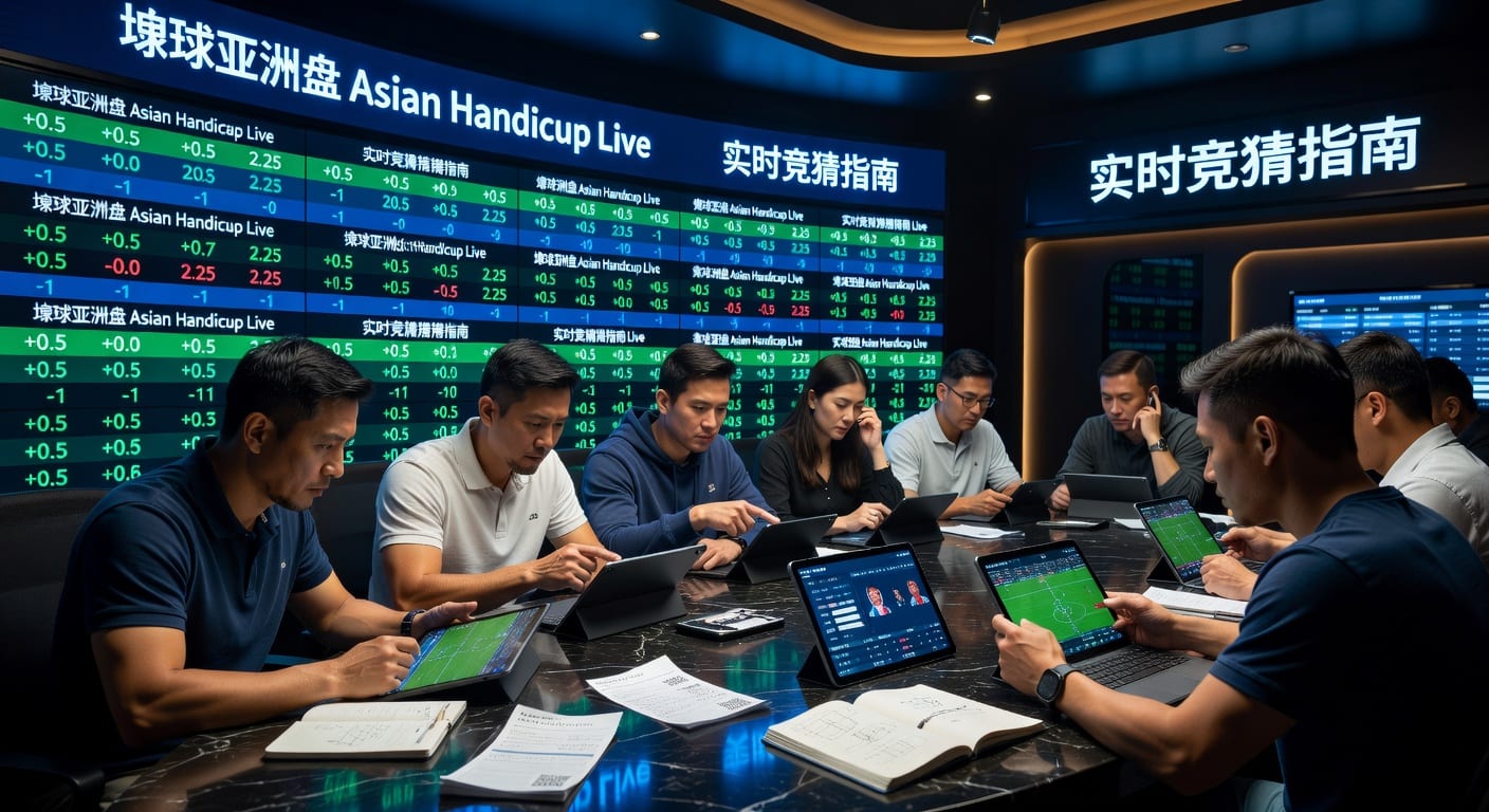 滚球亚洲盘 Asian Handicap Live：实时读盘与判断